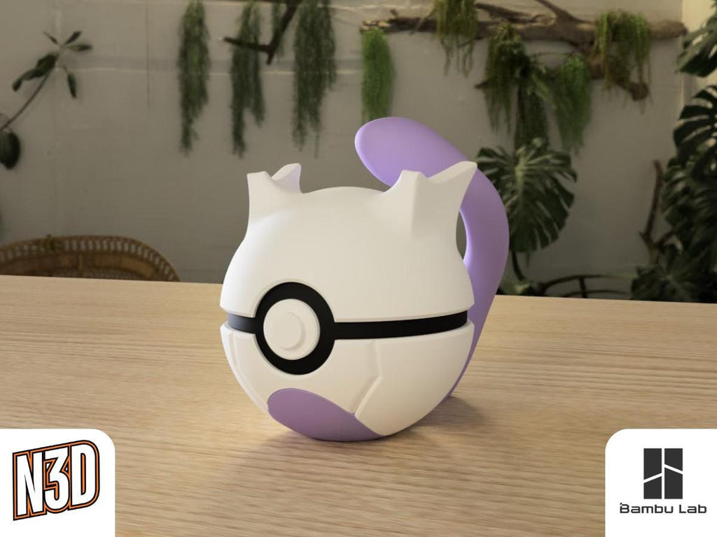 Legendaries By Generation | 3D Printed N3D Poké Balls with Clicking Button