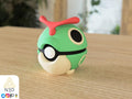 Caterpie #0010 Pokémon | 3D Printed N3D Poké Balls with Clicking Button