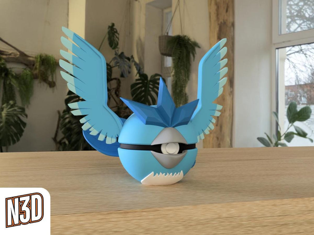 Legendaries By Generation | 3D Printed N3D Poké Balls with Clicking Button