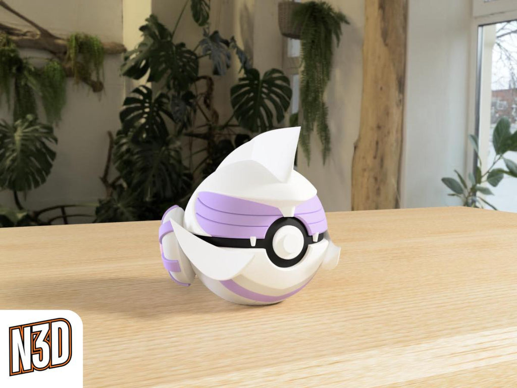 Legendaries By Generation | 3D Printed N3D Poké Balls with Clicking Button