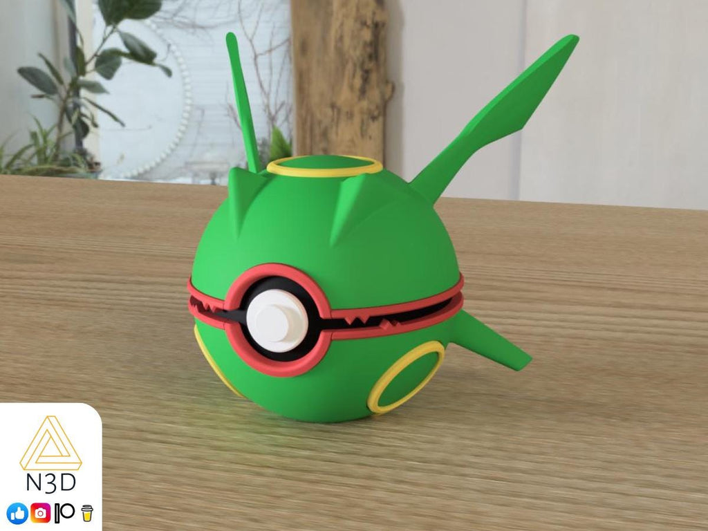 Legendaries By Generation | 3D Printed N3D Poké Balls with Clicking Button