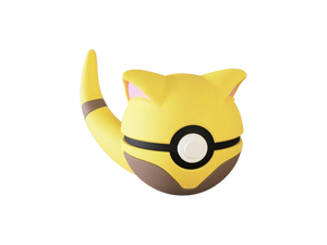 Abra #0063 Pokémon | 3D Printed N3D Poké Balls with Clicking Button