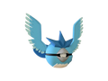 Articuno #0144 Pokémon | 3D Printed N3D Poké Balls with Clicking Button