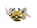 Beedrill #0015 Pokémon | 3D Printed N3D Poké Balls with Clicking Button