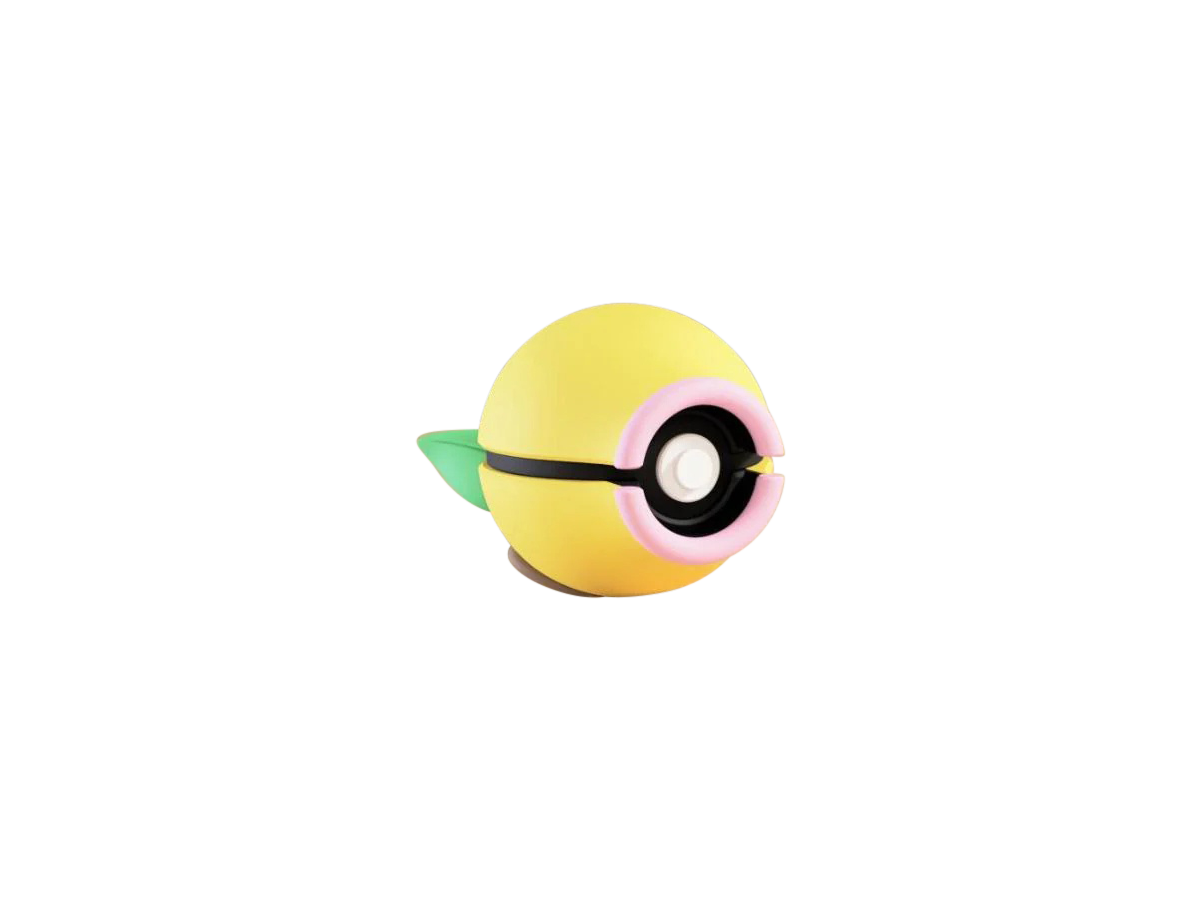 Bellsprout #0069 Pokémon | 3D Printed N3D Poké Balls with Clicking Button
