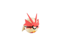 Blaziken #0257 Pokémon | 3D Printed N3D Poké Balls with Clicking Button