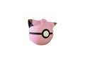 Clefairy #0035 Pokémon | 3D Printed N3D Poké Balls with Clicking Button