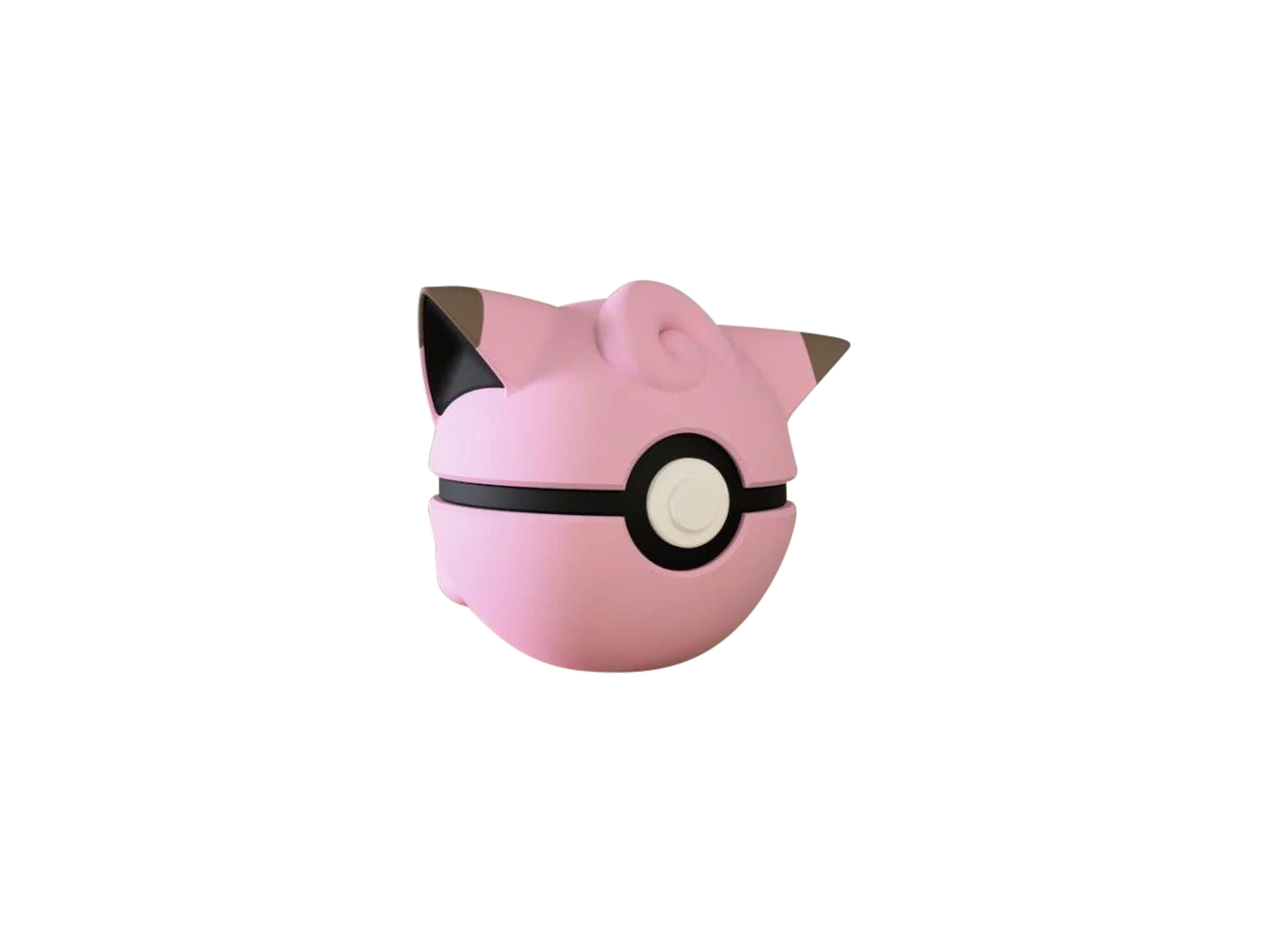 Clefairy #0035 Pokémon | 3D Printed N3D Poké Balls with Clicking Button