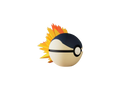 Cyndaquil #0155 Pokémon | 3D Printed N3D Poké Balls with Clicking Button