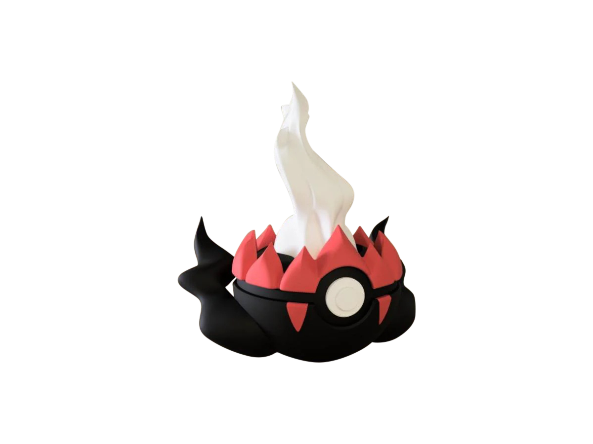 Darkrai #0491 Pokémon | 3D Printed N3D Poké Balls with Clicking Button