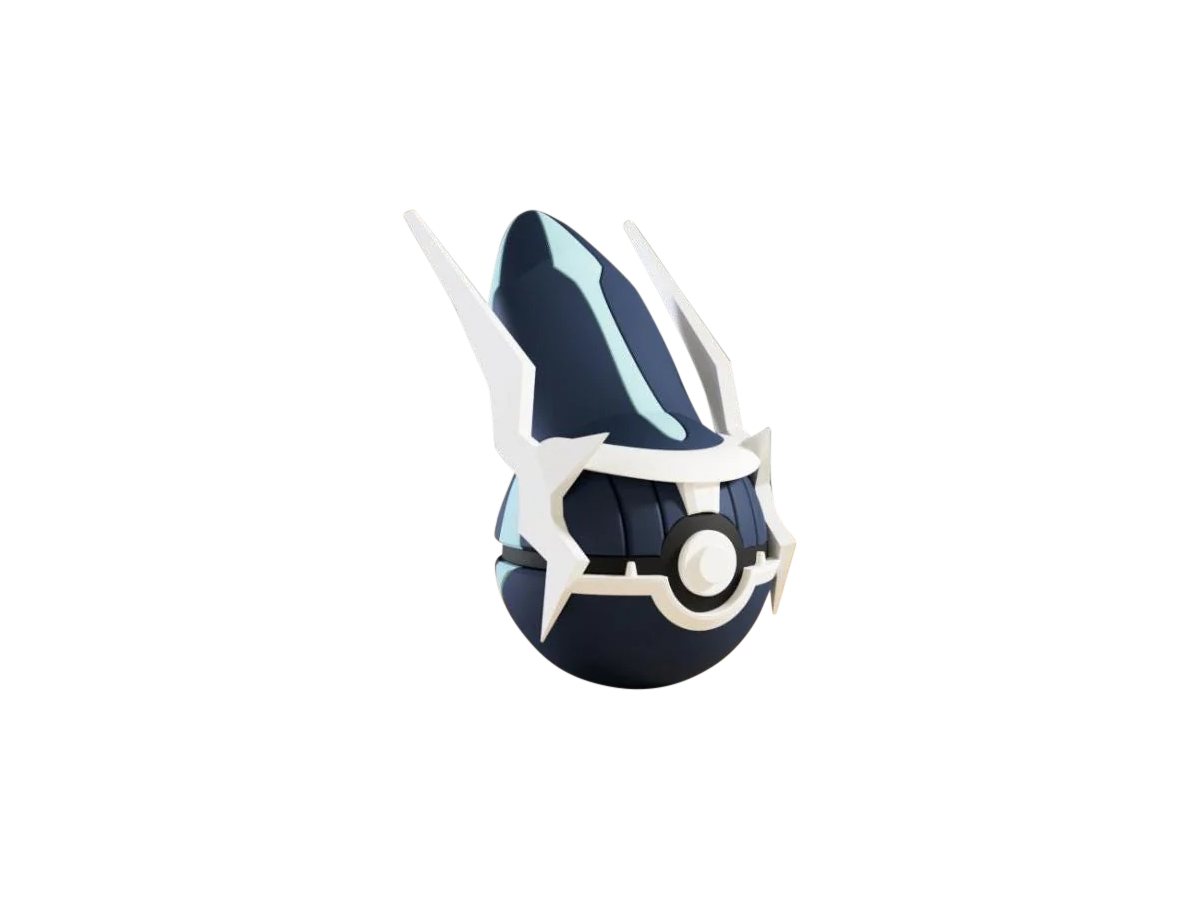 Dialga #0483 Pokémon | 3D Printed N3D Poké Balls with Clicking Button