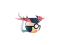 Dragapult #0887 Pokémon | 3D Printed N3D Poké Balls with Clicking Button