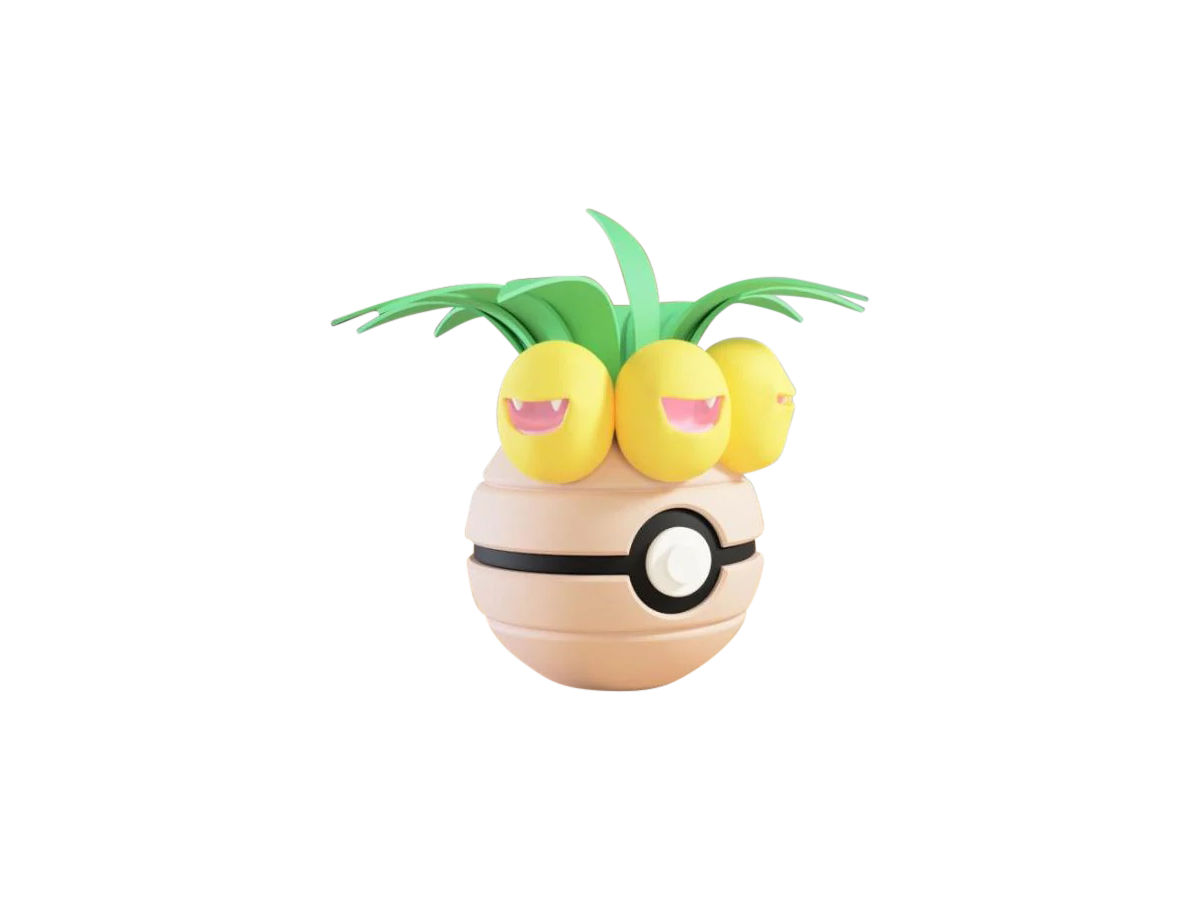 Exeggutor #0103 Pokémon | 3D Printed N3D Poké Balls with Clicking Button