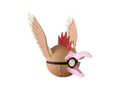 Fearow #0022 Pokémon | 3D Printed N3D Poké Balls with Clicking Button