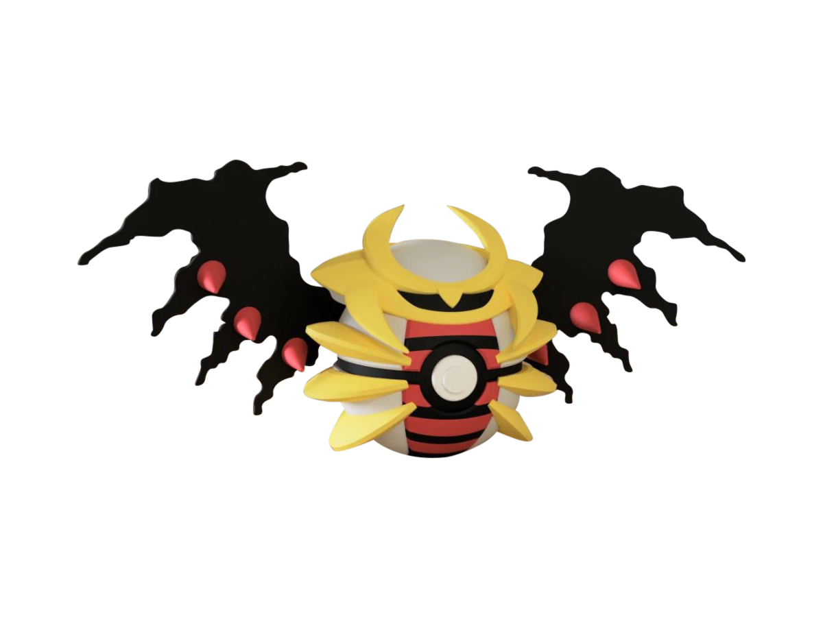 Giratina #0487 Pokémon | 3D Printed N3D Poké Balls with Clicking Button