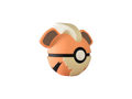 Growlithe #0058 Pokémon | 3D Printed N3D Poké Balls with Clicking Button