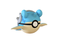 Lapris #0131 Pokémon | 3D Printed N3D Poké Balls with Clicking Button