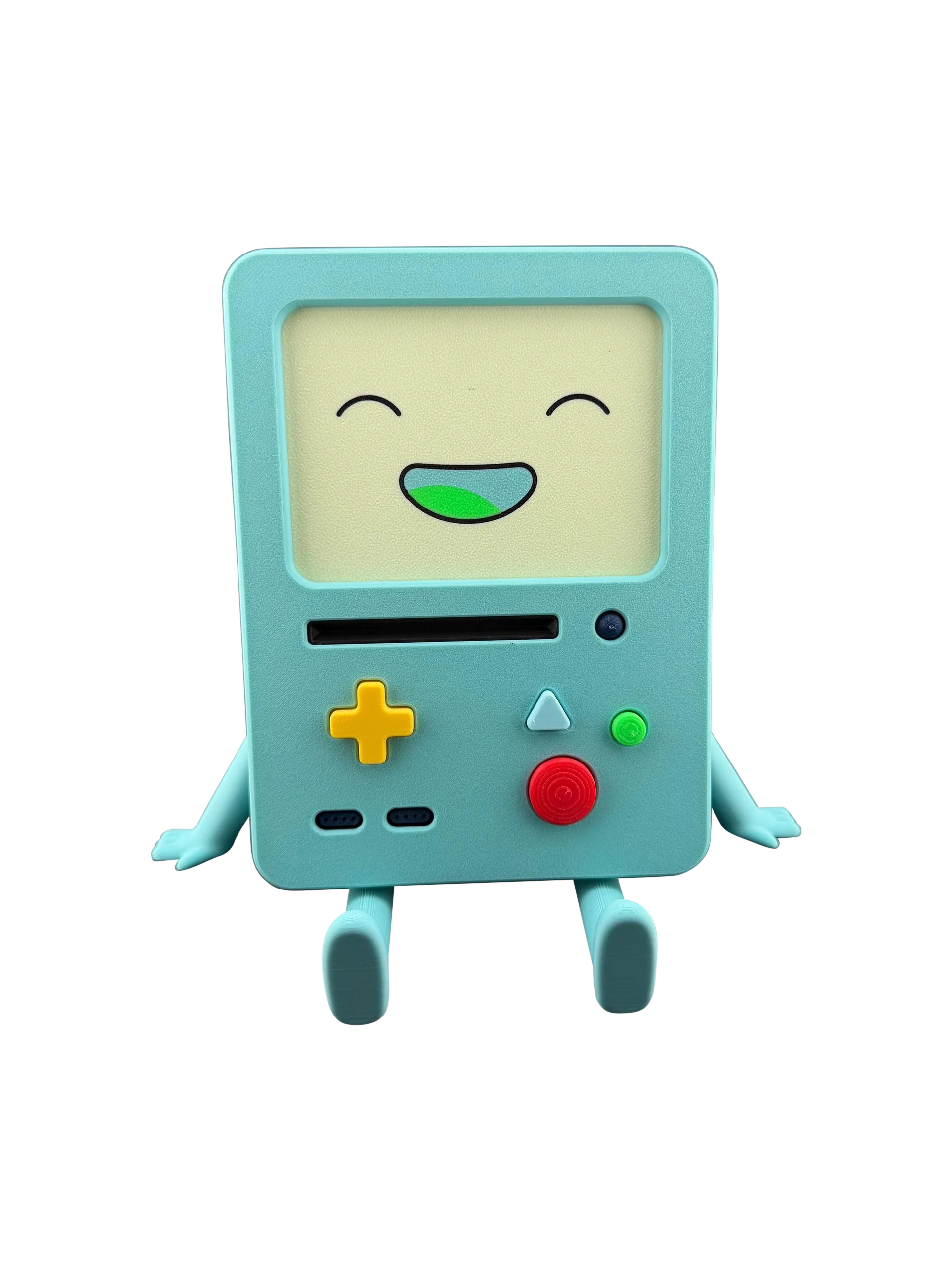 Lifesize BMO Interactive Display Figure – Magnetic Faces, 3D Printed With BMO Internals