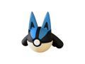 Lucario #0448 Pokémon | 3D Printed N3D Poké Balls with Clicking Button