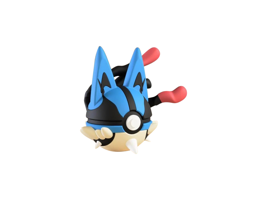 Lucario #0448 Pokémon | 3D Printed N3D Poké Balls with Clicking Button