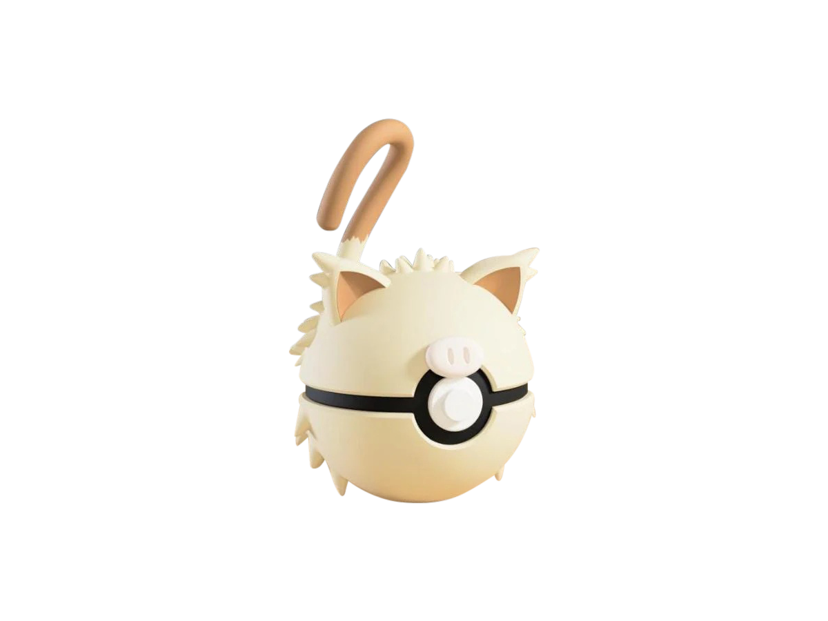 Mankey #0056 Pokémon | 3D Printed N3D Poké Balls with Clicking Button