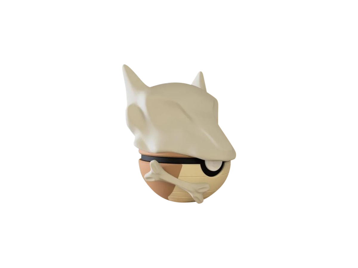 Marowak #0105 Pokémon | 3D Printed N3D Poké Balls with Clicking Button