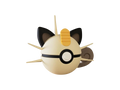 Meowth #0052 Pokémon | 3D Printed N3D Poké Balls with Clicking Button