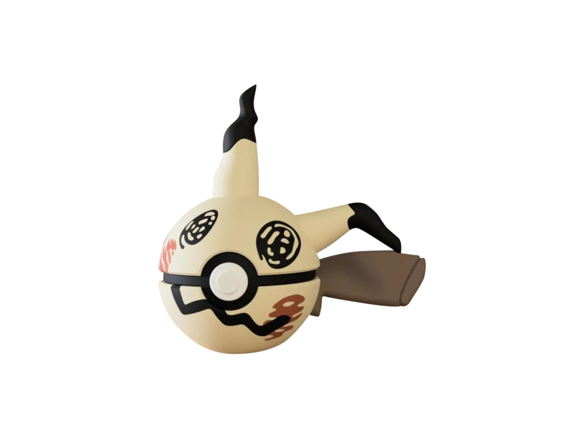 Mimikyu #0778 Pokémon | 3D Printed N3D Poké Balls with Clicking Button