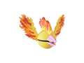 Moltres #0146 Pokémon | 3D Printed N3D Poké Balls with Clicking Button