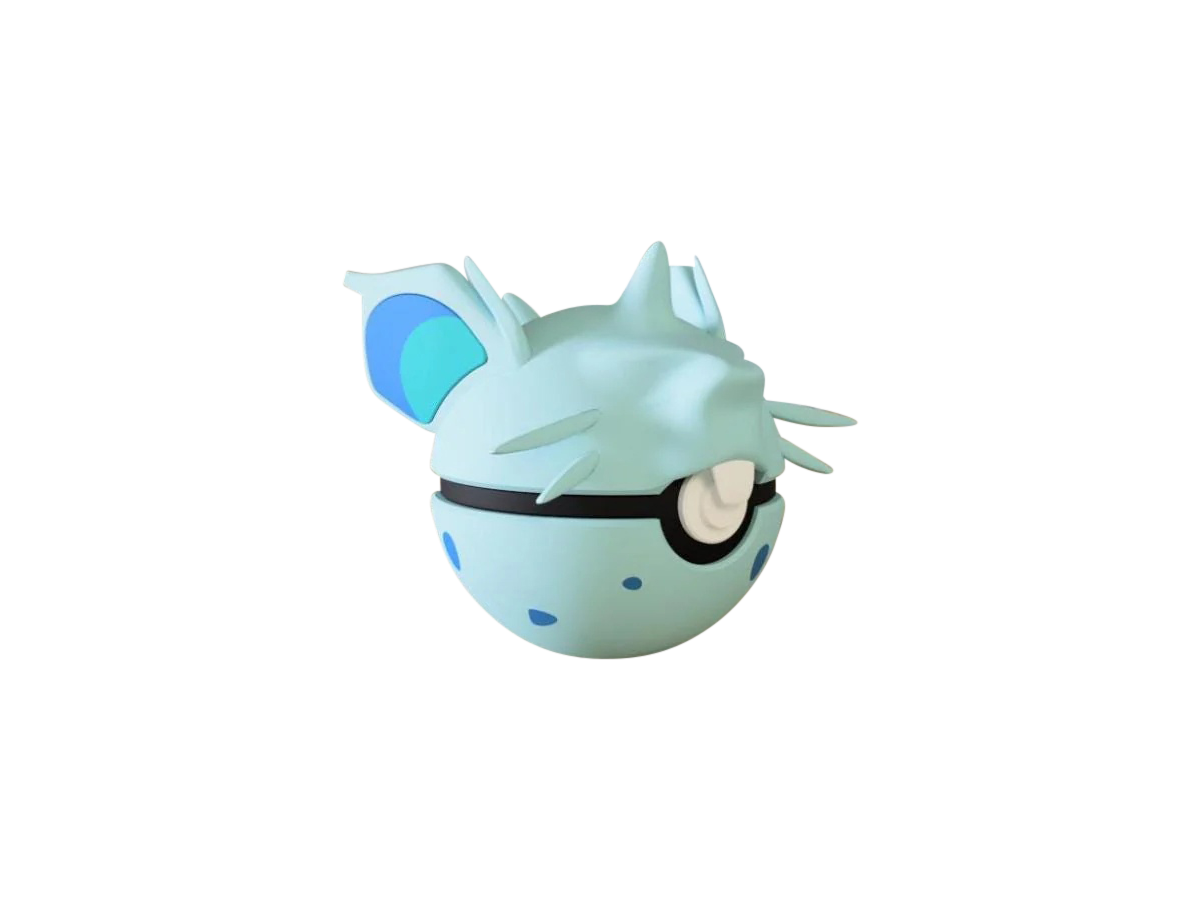 Nidoran(F) #0029 Pokémon | 3D Printed N3D Poké Balls with Clicking Button