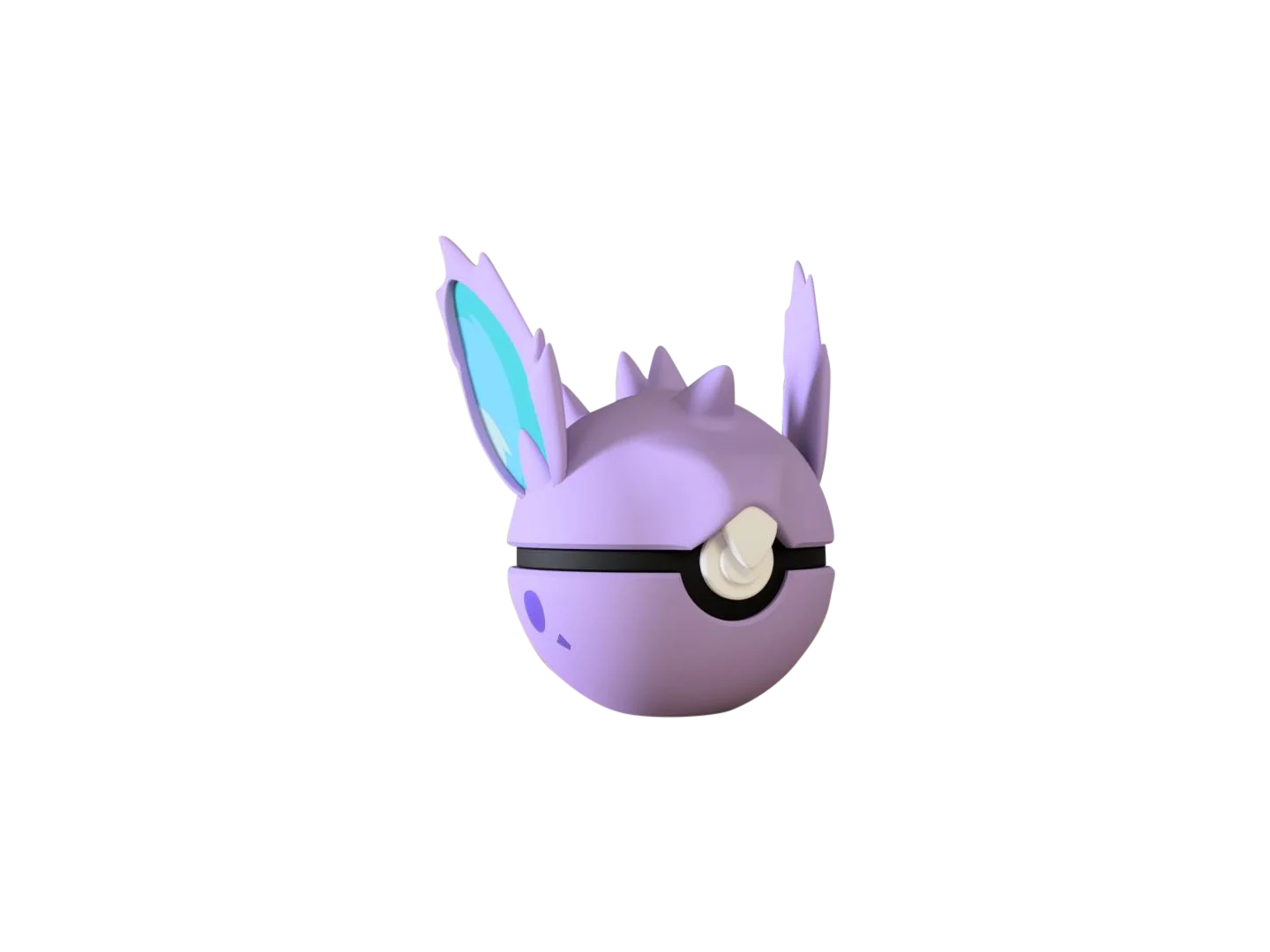 Nidoran(M) #0032 Pokémon | 3D Printed N3D Poké Balls with Clicking Button