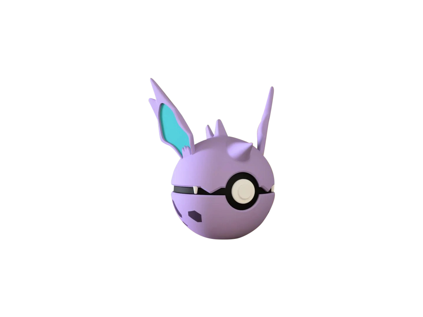 Nidorino #0033 Pokémon | 3D Printed N3D Poké Balls with Clicking Button