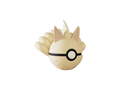 Ninetails #0038 Pokémon | 3D Printed N3D Poké Balls with Clicking Button