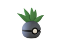 Oddish #0043 Pokémon | 3D Printed N3D Poké Balls with Clicking Button