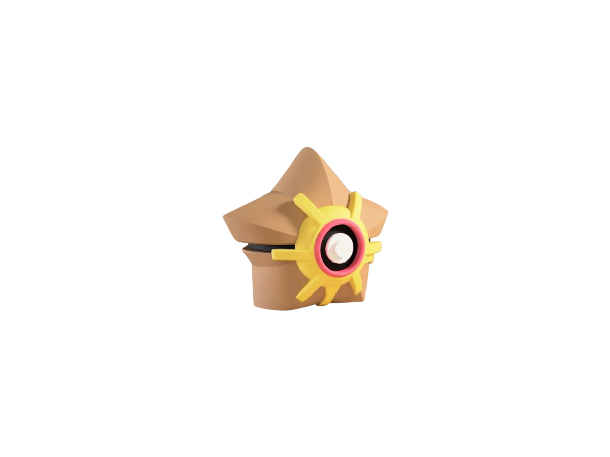 Staryu #0120 Pokémon | 3D Printed N3D Poké Balls with Clicking Button