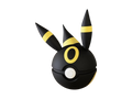 Umbreon #0197 Pokémon | 3D Printed N3D Poké Balls with Clicking Button