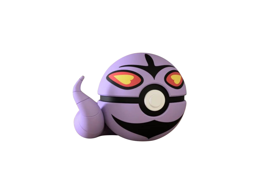 Arbok N3D Poké Ball #0024, 3D printed Pokeball clicker
