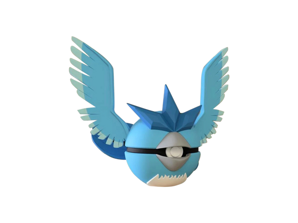 Articuno N3D Poké Ball #0144, 3D printed Pokeball clicker