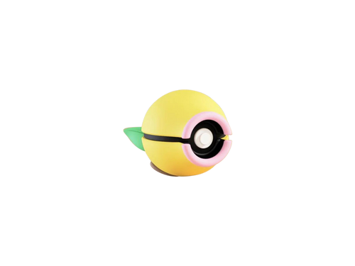 Bellsprout N3D Poké Ball #0069, 3D printed Pokeball clicker