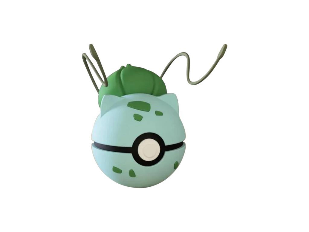 Bulbasaur N3D Poké Ball #0001, 3D printed Pokeball clicker