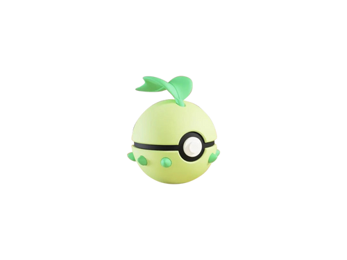 Chikorita N3D Poké Ball #0152, 3D printed Pokeball clicker
