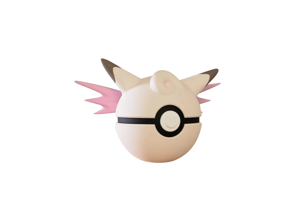 Clefable N3D Poké Ball #0036, 3D printed Pokeball clicker