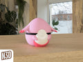 Chansey #0113 Pokémon | 3D Printed N3D Poké Balls with Clicking Button