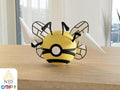 Beedrill #0015 Pokémon | 3D Printed N3D Poké Balls with Clicking Button