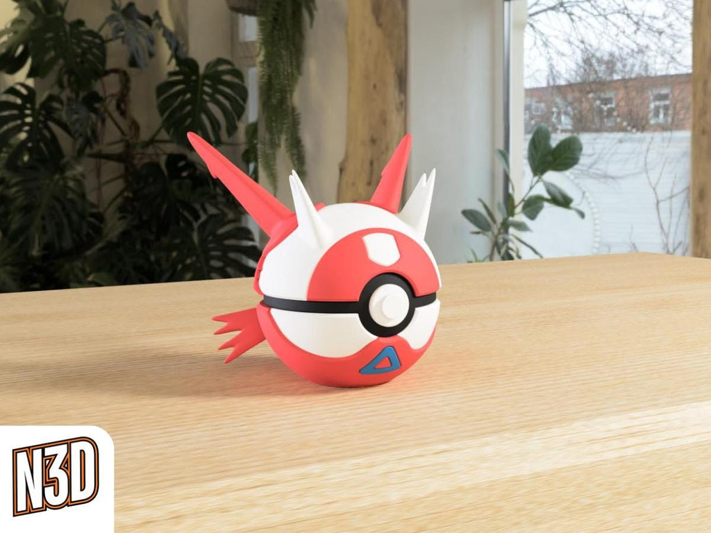 Legendaries By Generation | 3D Printed N3D Poké Balls with Clicking Button