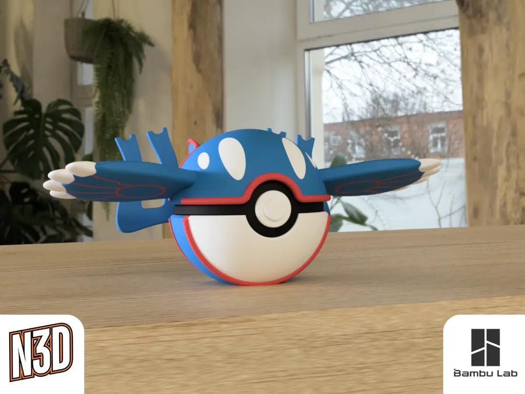 Legendaries By Generation | 3D Printed N3D Poké Balls with Clicking Button