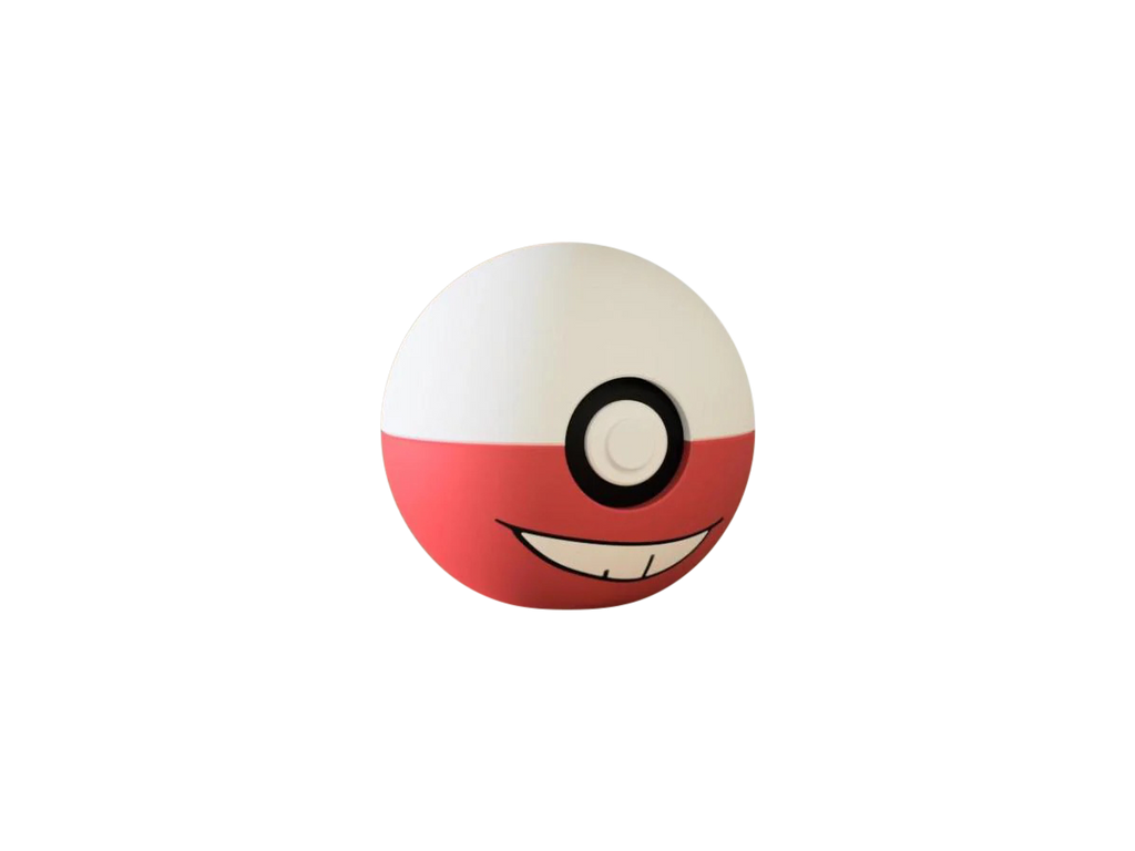 Electrode N3D Poké Ball #0101, 3D printed Pokeball clicker
