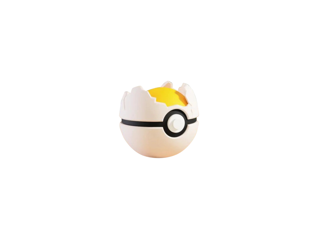 Exeggcute N3D Poké Ball #0102, 3D printed Pokeball clicker