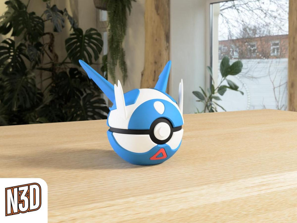 Legendaries By Generation | 3D Printed N3D Poké Balls with Clicking Button