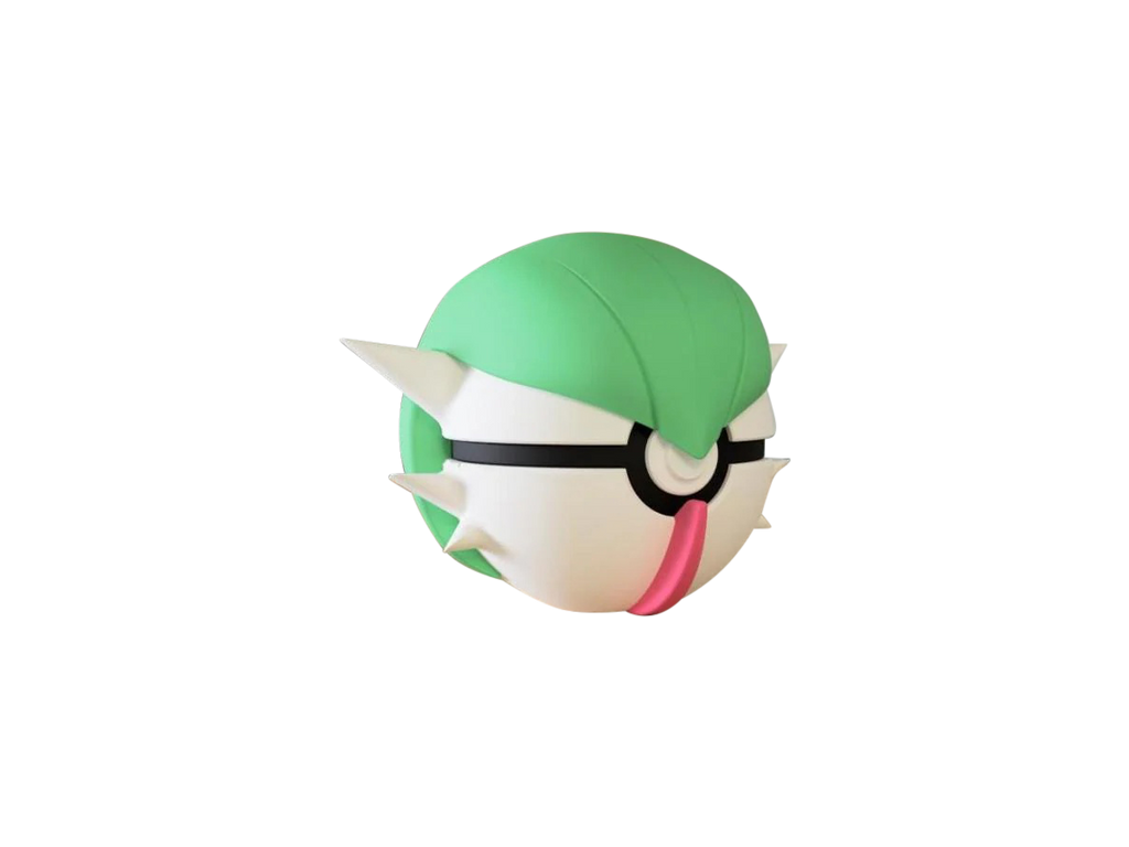 Gardevoir N3D Poké Ball #0282, 3D printed Pokeball clicker